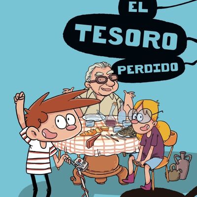 Libro infantil El tesoro perdido Idioma: ES