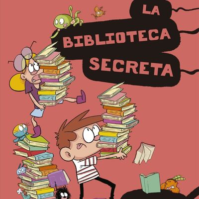 Livre pour enfants La bibliothèque secrète Langue : EN