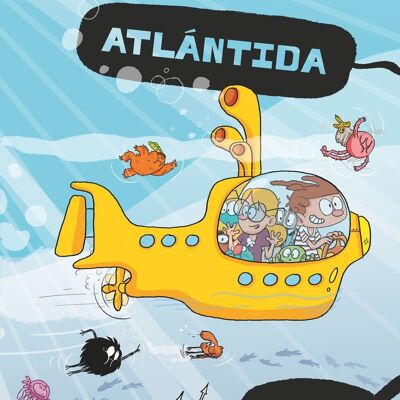 Livre pour enfants Atlántida Langue: EN