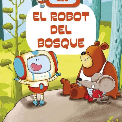 Libro per bambini Il robot della foresta Lingua: EN