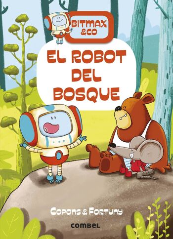 Livre pour enfants Le robot forestier Langue : EN