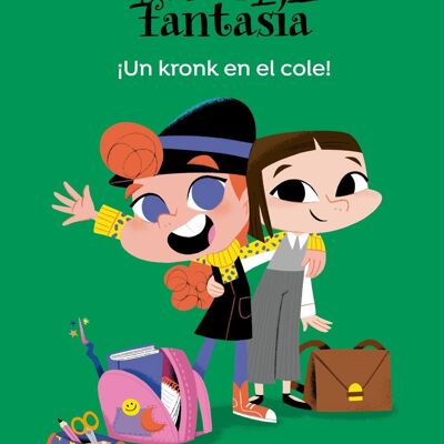 Libro per bambini A kronk a scuola Lingua: EN