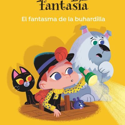 Livre pour enfants Le Fantôme dans le grenier Langue : EN