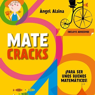 Matecracks children's book. Mathematical competence activities: numbers, geometry, measurement, logic and statistics 4 years Language: ES