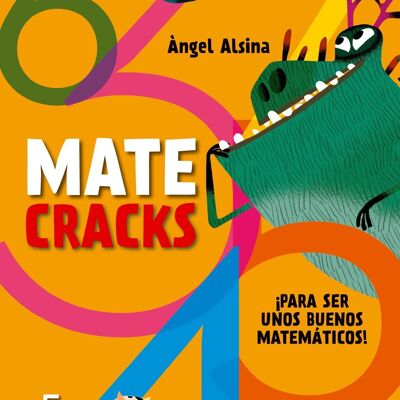 Libro infantil Matecracks. Actividades de competencia matemática: números, geometría, medida, lógica y estadística 5 años Idioma: ES