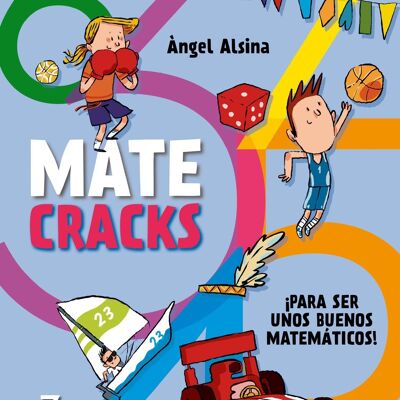Libro infantil Matecracks. Actividades de competencia matemática: números, geometría, medida, lógica y estadística 7 años Idioma: ES