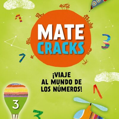 Libro per bambini Matecracks. Attività di competenza matematica: numerazione, calcolo e risoluzione di problemi 3 anni Lingua: ES