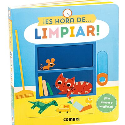 Libro per bambini It's time to... clean Lingua: EN