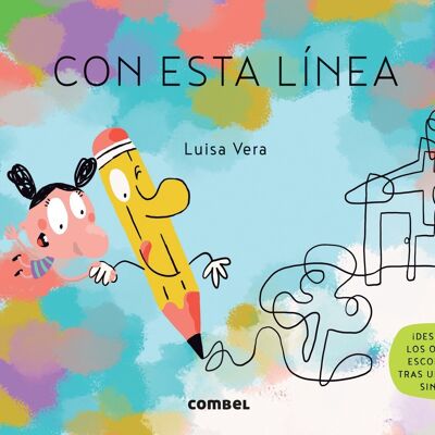 Libro per bambini Con questa riga Lingua: ES