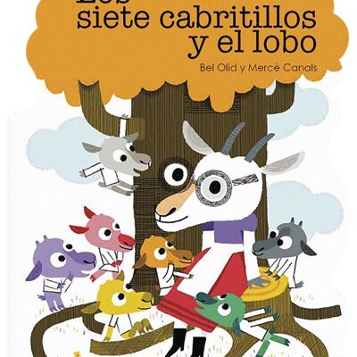 Children's book The seven little kids and the wolf Language: ES v3