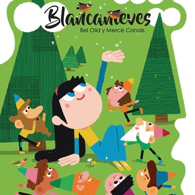 Libro per bambini Biancaneve Lingua: EN