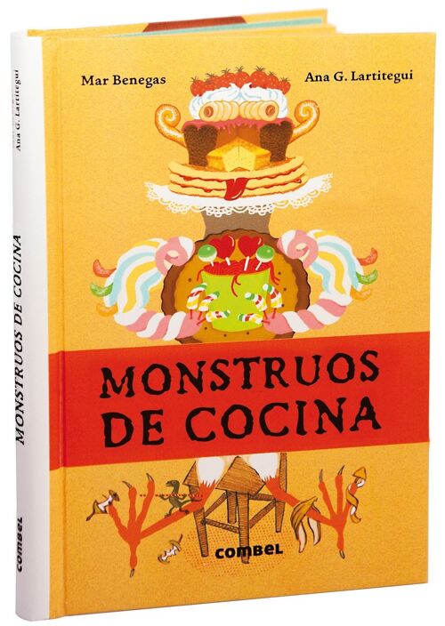 Libro infantil Monstruos de cocina Idioma: ES