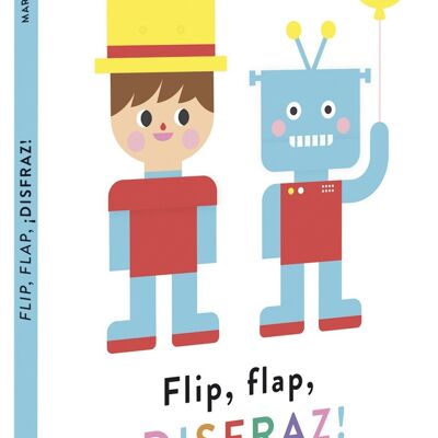 Flip, rabat, déguisement livre pour enfants Langue : EN