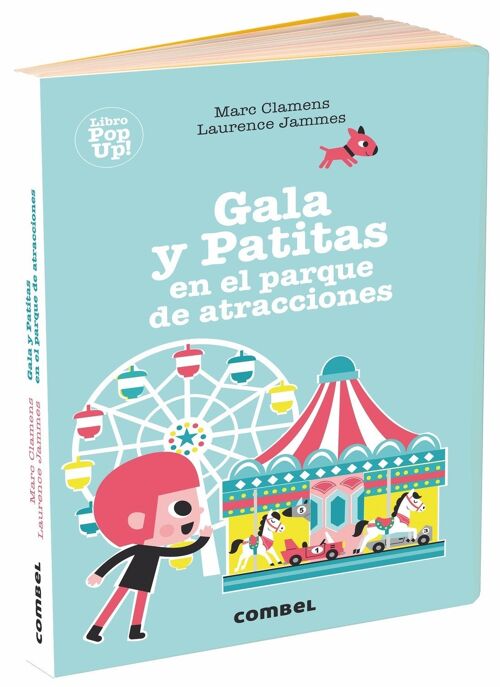Libro infantil Gala y Patitas en el parque de atracciones Idioma: ES
