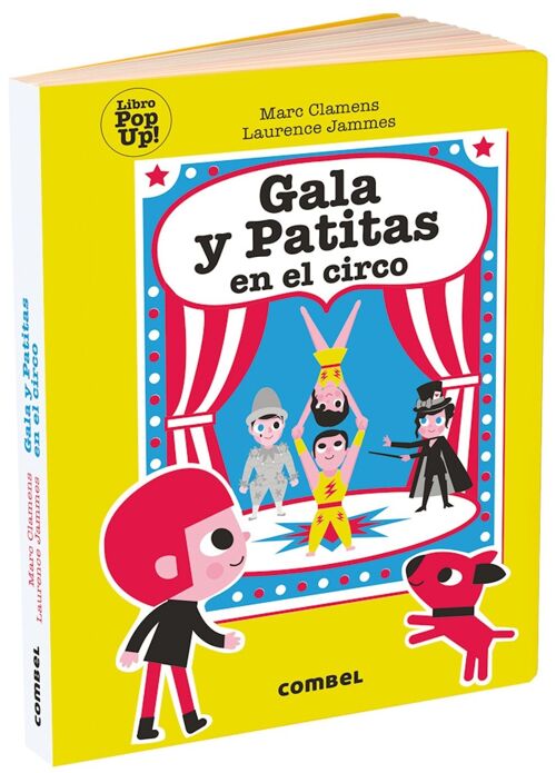 Libro infantil Gala y Patitas en el circo Idioma: ES