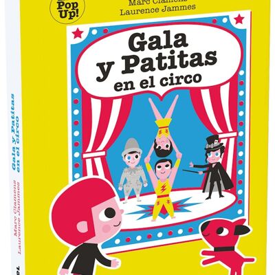 Libro per bambini Gala e Patitas nel circo Lingua: EN