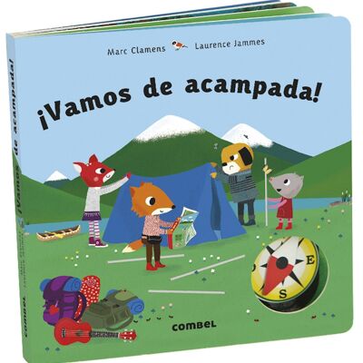 Libro per bambini Andiamo in campeggio Lingua: EN