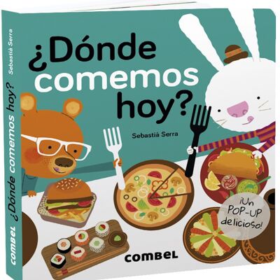Libro per bambini Dove si mangia oggi Lingua: ES