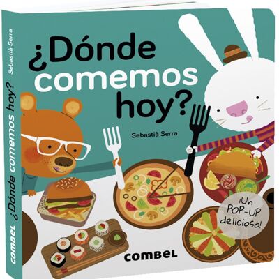 Libro infantil Dónde comemos hoy Idioma: ES