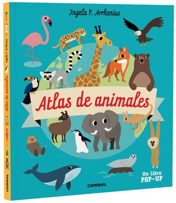 Livre pour enfants Animal Atlas Langue: ES