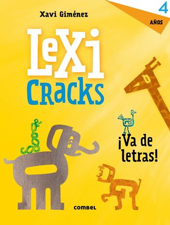 Livre pour enfants Lexicracks. Ecriture et exercices de langue 4 ans Langue : ES