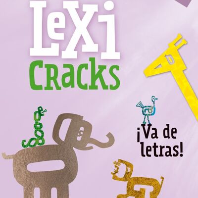 Libro infantil Lexicracks. Ejercicios de escritura y lenguaje 6 años Idioma: ES