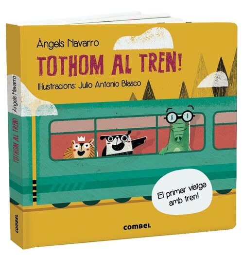 Libro infantil Tothom al tren Idioma: CA