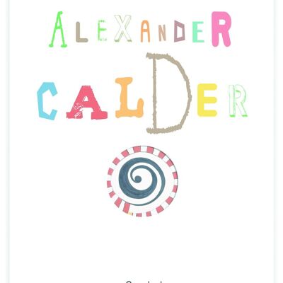 Lingua del libro per bambini di Alexander Calder: CA