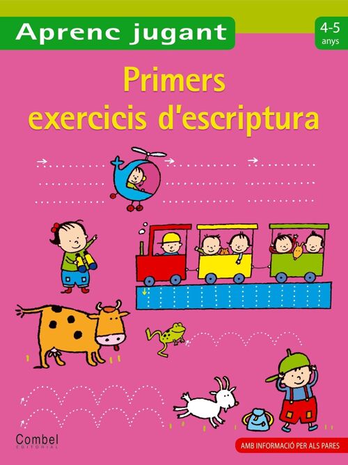 Libro infantil Primers exercicis d'escriptura 4-5 anys Idioma: CA