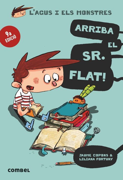 Libro infantil Arriba el Sr. Flat Idioma: CA
