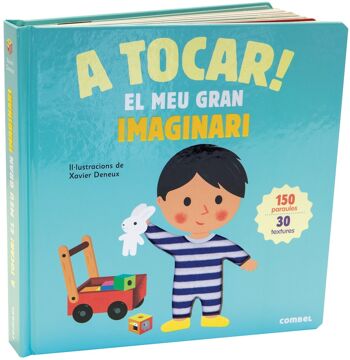Livre pour enfants Toucher Ma grande imagination Langue : CA