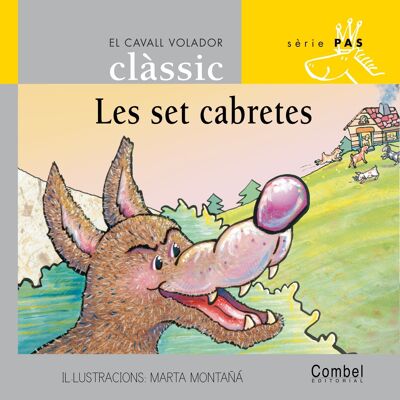 Libro infantil Les set cabretes Idioma: CA