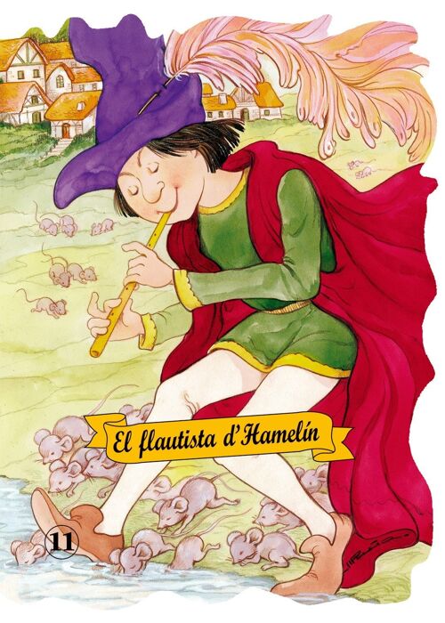 Libro infantil El Flautista d'Hamelín Idioma: CA -clàssic-