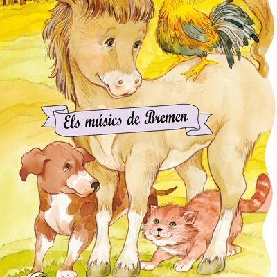 Livre pour enfants Les Musiciens de Brême Langue : CA -classique-