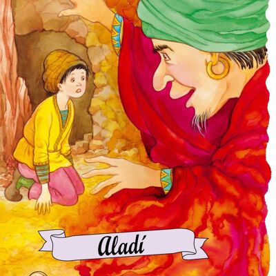 Libro per bambini Aladí Lingua: CA -classico-