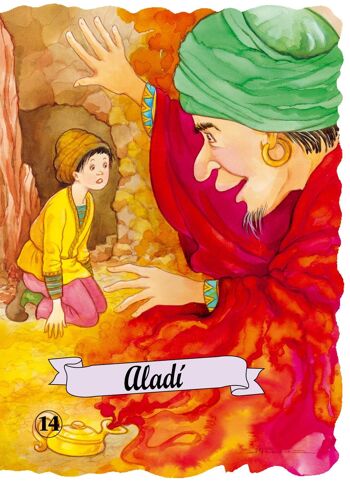 Livre pour enfants Aladí Langue: CA -classique-