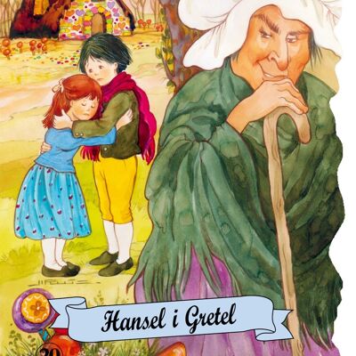 Libro per bambini Hansel e Gretel Lingua: CA -classico-