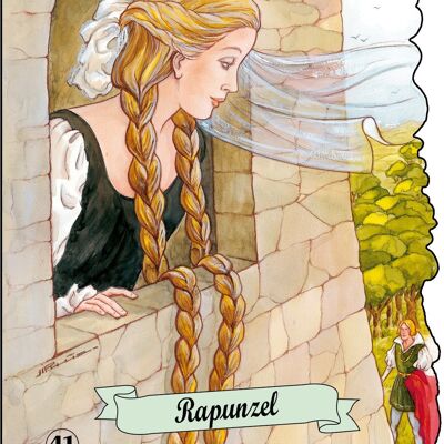 Libro per bambini Rapunzel Lingua: CA -classico-