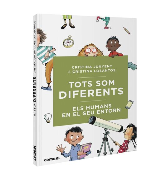 Libro infantil Tots som diferents. Els humans en el seu entorn Idioma: CA