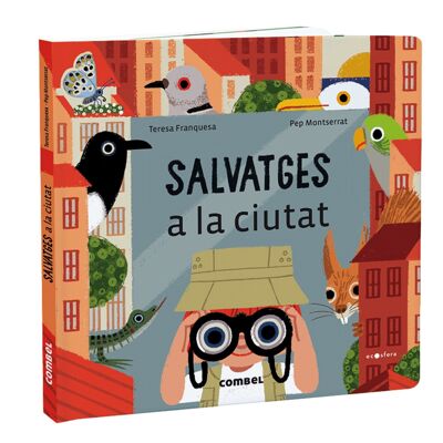 Libro per bambini Salvatges a la ciutat Lingua: CA