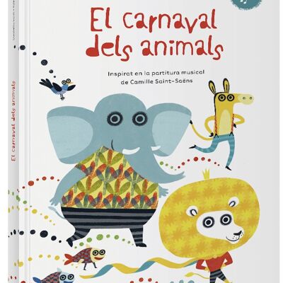 Libro per bambini Il carnevale degli animali Lingua: CA