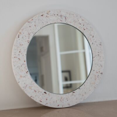 Specchio in conchiglie riciclate HEOL