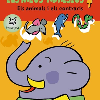 Libro infantil Els animals i els contraris Idioma: CA