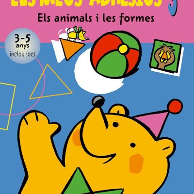 Children's book The animals and shapes Language: CA