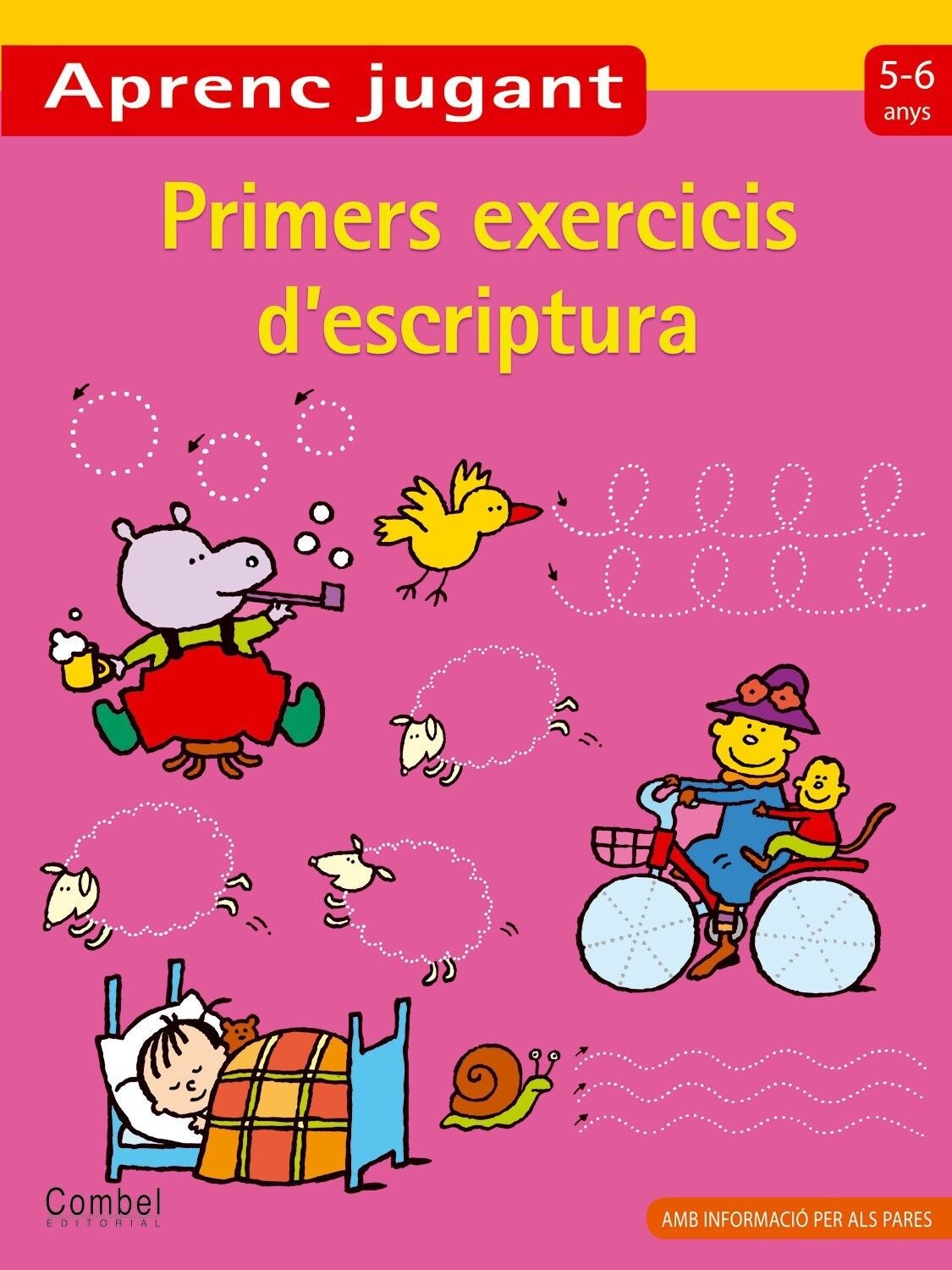 Libro per bambini Primers exercicis d'escriptura 5-6 anni Lingua: CA