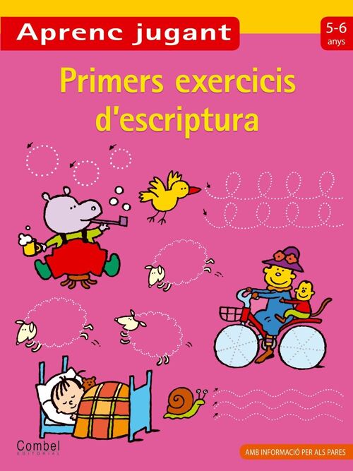 Libro infantil Primers exercicis d'escriptura 5-6 anys Idioma: CA