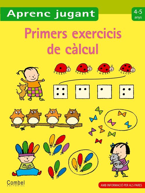 Libro infantil Primers exercicis de càlcul 4-5 anys Idioma: CA