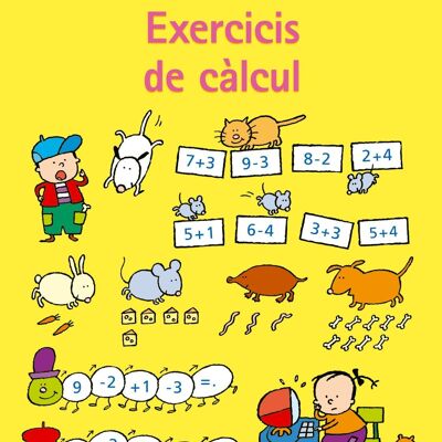 Libro infantil Exercicis de càlcul 6-7 anys Idioma: CA