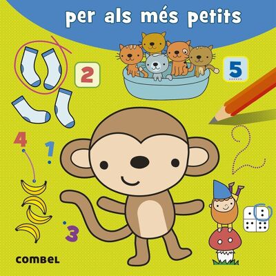 Libro infantil Jocs de càlcul per als més petits -4-5 anys- Idioma: CA