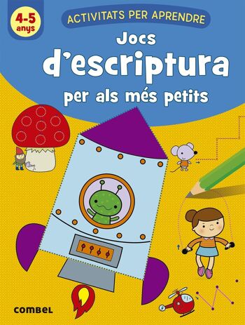 Livre jeunesse Jocs d'escriptura per als més petits -4-5 ans- Langue : CA
